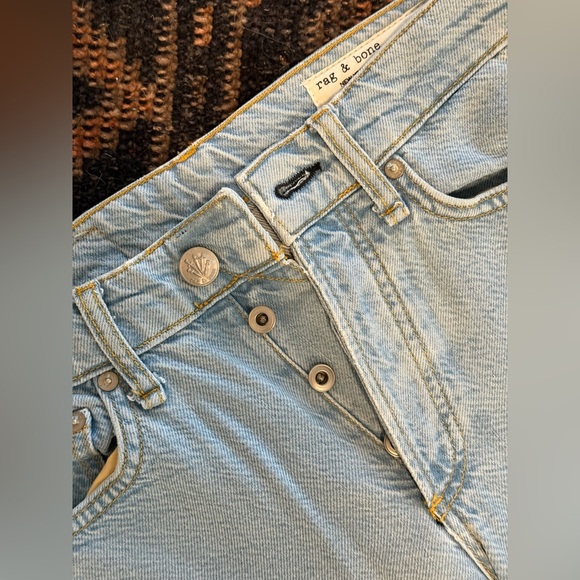 Rag & Bone - Featherweight Logan Women's Wide Leg - Blossom - Size 23 - Picture 12 of 13